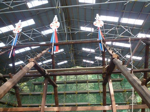 岩屋熊野座神社保存修理事業